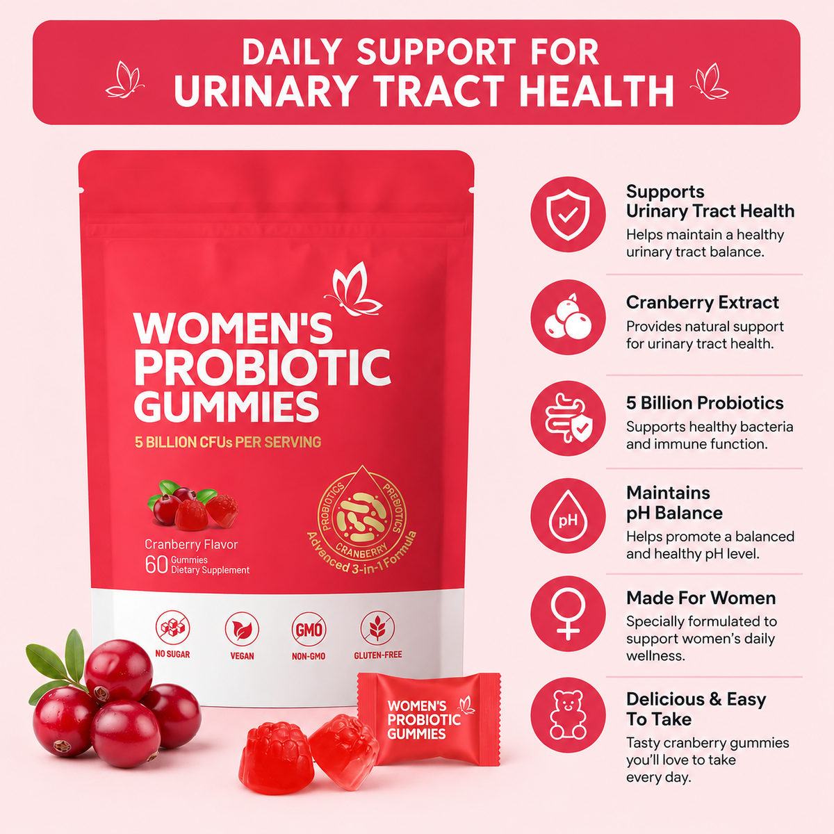Women's Probiotic Gummies